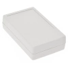Obudowa 63x104, h=28mm, z miejscem na baterie, jasna, Z55