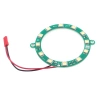 Oświetlacz pierścieniowy LED 12 V 12×5050 - zlutowany KIT AVT 1918