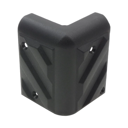 Narożnik plastikowy 4x6cm czarny, typ 5