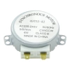 Silnik napędu talerza kuchenki mikrofalowej 220–240 V AC, 5/6 obr./min, wrzeciono 7 mm ścięte, typ 49TYZ-A2