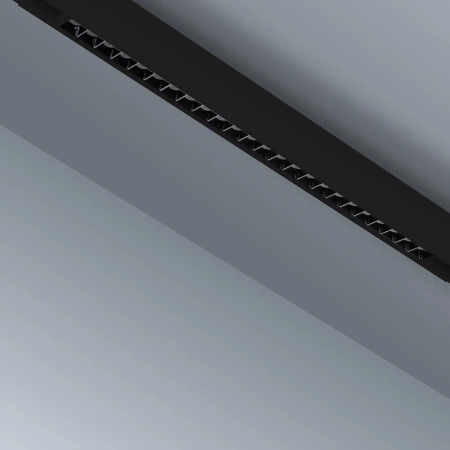 Reflektor szynowy magnetyczny liniowy 24W 1900lm 4000K czarny M-LINE