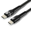 Kabel USB C-C 240W Power Delivery LED 2m – everActive CBB-2PDRS, szybkie ładowanie 5A/48V z RGB