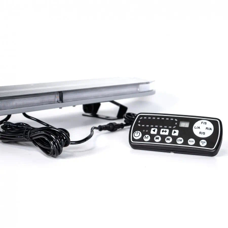 Belka ostrzegawcza LED na dach pojazdu, 151 cm, 110W, 312 LED, światło pomarańczowe, śruby, TA2, BLK0024-2