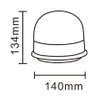 Lampa ostrzegawcza LED do pojazdu, 36W, 12 LED, światło pomarańczowe, magnes, R65 R10, LW0033-ALR