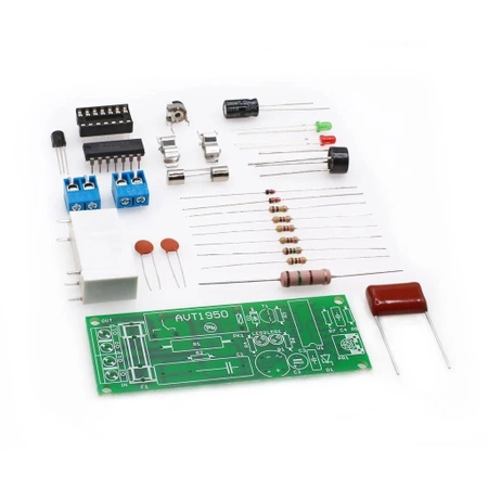 Włącznik opóźniający 230 V AC 2-60 s - KIT AVT 1950