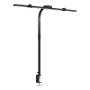 Lampa biurkowa LED - profesjonalna z regulacją barwy i jasności - liniowa 72cm - 21W - elastyczne ramię - czarna - FDDL03-R