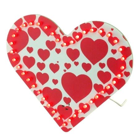 Pulsujące serce LED - zlutowany KIT AVT 5670