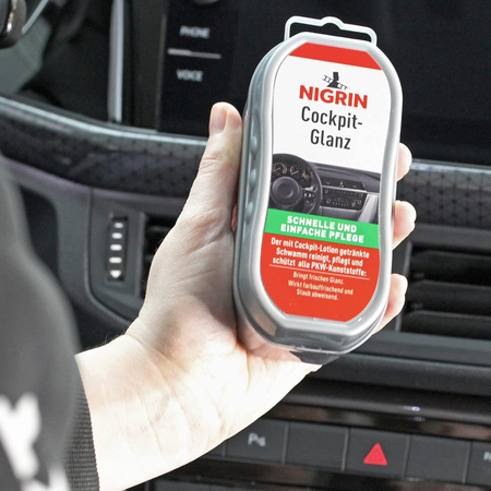 Gąbka do czyszczenia kokpitu QUICK-SHINE, NIGRIN 74186