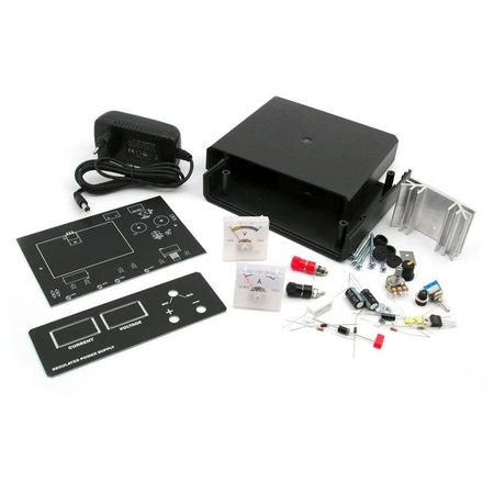 Regulowany zasilacz uniwersalny 1.2 - 13.5V / 1A - zlutowany KIT AVT ZASILACZ