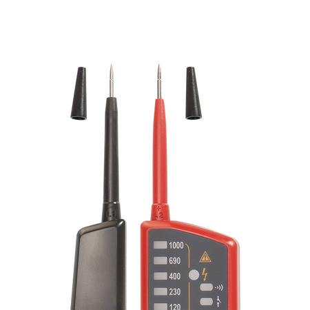 Tester napięcia Uni-T UT-18E, do 1000 V AC/DC, wyświetlacz LCD, test RCD, IP65