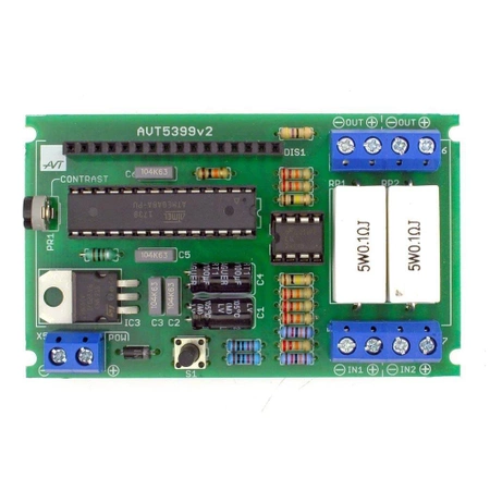 Multimetr panelowy 2-kanałowy z wyświetlaczem LCD - KIT AVT 5399