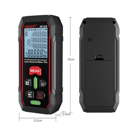 Laserowy miernik odległości, dalmierz 70m, Noyafa NF-270