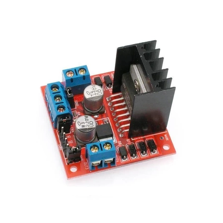 Moduł sterownika L298N do silników DC i krokowych - Arduino