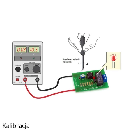 Zabezpieczenie akumulatora 12V przed rozładowaniem - KIT AVT 1533
