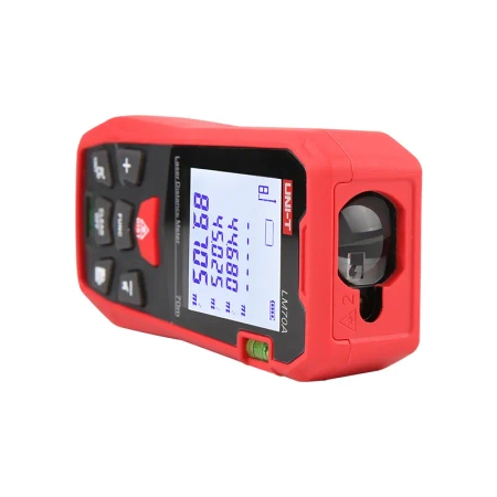 Dalmierz laserowy Uni-T LM120A, zasięg 120 m, poziomica, pamięć 99 pomiarów