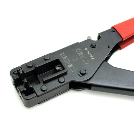 Zaciskarka złączy kompresowanych typu F na kabel RG59 i RG6 Hanlong HT-508