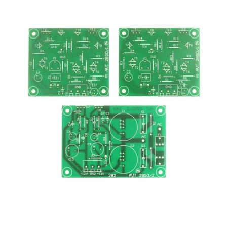 Wzmacniacz słuchawkowy klasy A z prądowym sprzężeniem zwrotnym - PCB's do projektu AVT 2850