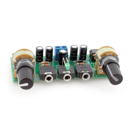 Podwójny stereofoniczny wzmacniacz słuchawkowy - KIT AVT 1227