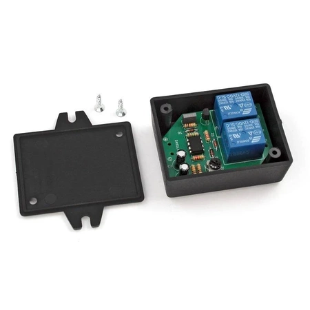 Automatyczny włącznik świateł samochodowych 12V z 2 przekaźnikami - KIT AVT 990