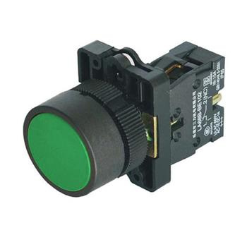 Przycisk XB2 EA31 monostabilny okrągły 3A/240V zielony (NO)