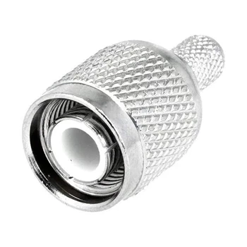 Wtyk TNC męski RG59, prosty zaciskany na przewód