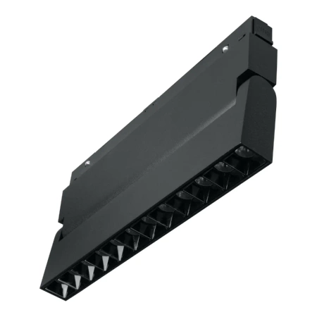 Reflektor szynowy magnetyczny liniowy 12W 960lm 4000K czarny M-LINE