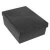Obudowa uniwersalna Z46A, 144,7 × 198,1 × 72,3 mm, PS, czarna, z panelami bocznymi, Kradex