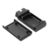 Obudowa OBD ZOBD SET, 47,9 × 80 × 23,5 mm, ABS, czarna, Kradex