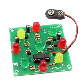 Zwariowany kręciołek - zlutowany KIT AVT 729