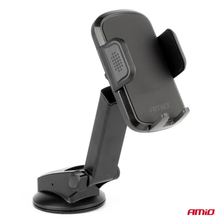 Uchwyt do samochodu na telefon szybę kokpit regulowany AMIO-04135