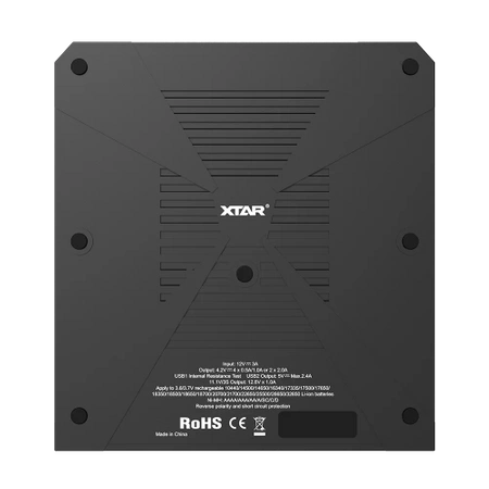 Ładowarka do akumulatorów cylindrycznych li-ion 18650 Xtar VP4L+ Dragon