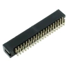 Wtyk IDC 40-stykowy kątowy do montażu na PCB, raster 2,54 mm ze złoconymi stykami, Z-WS40W