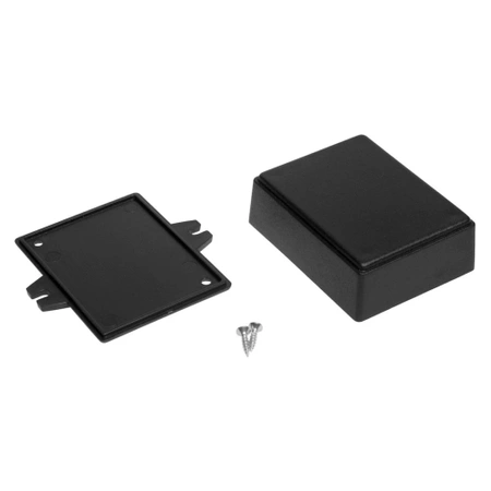 Obudowa uniwersalna z uchem do elektroniki 58,8 × 75,9 × 27,9 mm ABS czarny KRADEX Z70U