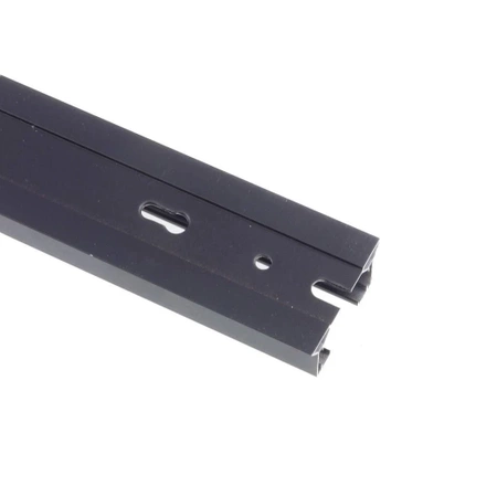 Szynoprzewód ZX, szyna 1-faza natynkowa 2m czarna