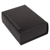 Obudowa uniwersalna z panelem do elektroniki 136 × 185,5 × 60 mm ABS czarny KRADEX Z112