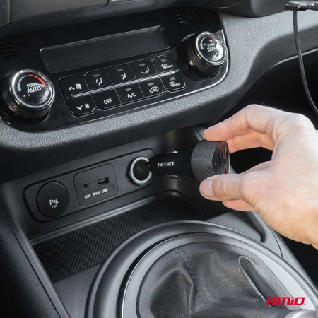 Ładowarka samochodowa 50W 2x USB-A + 2x USB-C AMIO-04284