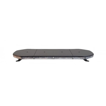 Belka ostrzegawcza LED na dach pojazdu, 98 cm, 64W, 128 LED, światło pomarańczowe, wsporniki, BLK0013