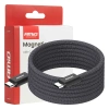 Kabel USB-C - USB-C, 60 W, 2 m, magnetyczny, AMiO