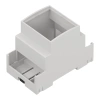 Obudowa modułowa na szynę DIN ZD1003J, 90 × 53,7 × 65,2 mm, ABS, szara, Kradex