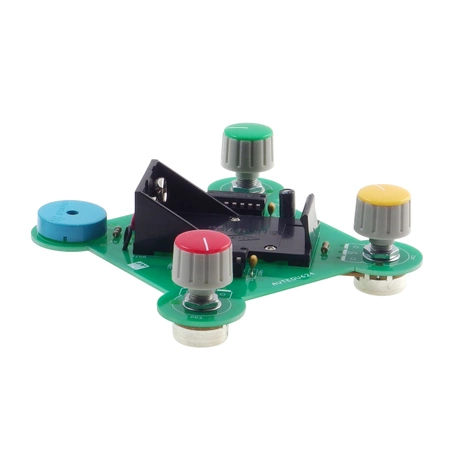 Konsola Audiochaos - generator dźwięków. Zestaw DIY do nauki lutowania AVT EDU624