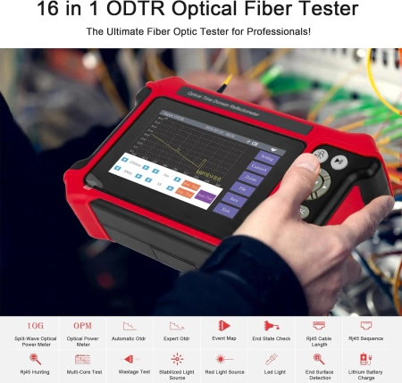 Wielofunkcyjny tester OTDR NOYAFA NF-9816