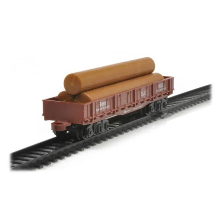 Zestaw Realistyczna Kolejka Rail King - Parowóz + 3 Wagony