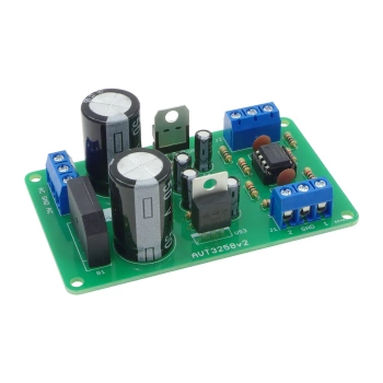 Wtórnik audio z zasilaczem - zlutowany KIT AVT 3258