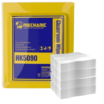 Ściereczki bezpyłowe 10x10cm - 400szt - HK-5090-4 Mechanic