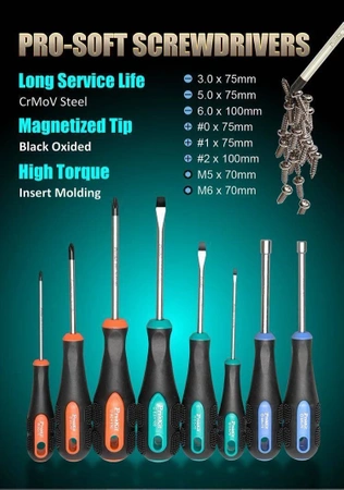 Zestaw narzędzi PK-1305NB Proskit