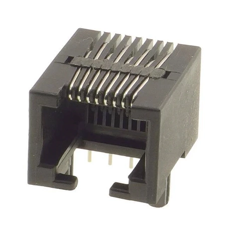 Gniazdo RJ45 8pin niskie do druku