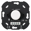 Dimmer LED 0.5-200VA ceramiczny podtynkowy moduł bez ramki okrągły biały Ceramic Loft