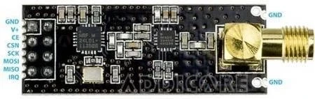 Moduł bezprzewodowy nRF24L01 + wzmacniacz i antena - zasięg do 1.1km