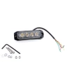 Lampa błyskowa LED do pojazdu, 12W, 4 LED, światło pomarańczowe, R65 R10, 12V/24V, L1892