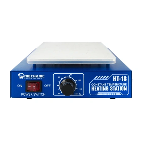 Stół grzewczy HT-18, 450 W, termostat, do podgrzewania PCB, Mechanic